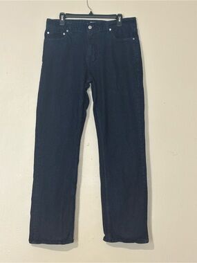 Fire Los Angeles Men's Navy Straight-Leg Jeans
